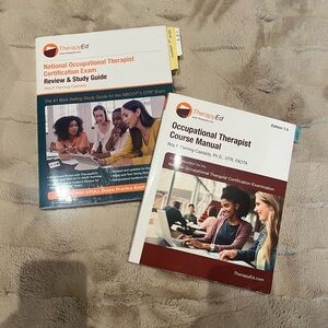 TherapyEd Occupational Therapy OTR Exam Books
